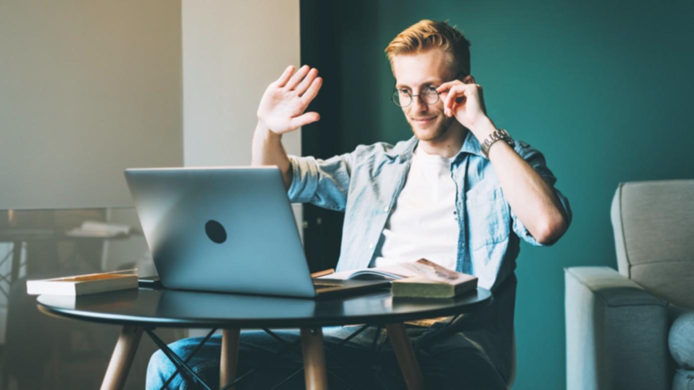 Students working with SEO analysis tools and real data